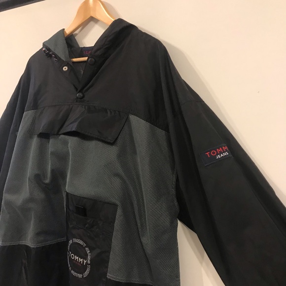 Tommy Jeans pullover Windbreaker. SZ XL - Picture 6 of 8